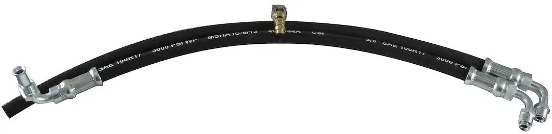 925103 – BORGESON Power Steering Hose, Rubber Pressure And Return Hoses For Use With GM Pump To GM Box